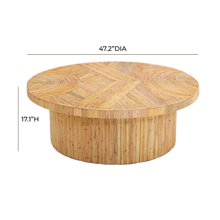 Wayfair rattan table hot sale